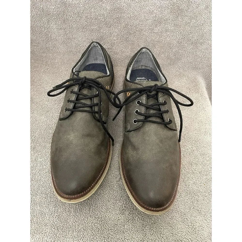 Sonoma Men’s Oxford Shoes Size 8 In Slate Gray
